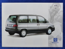 Lade das Bild in den Galerie-Viewer, Peugeot 806 ST MJ 1995 - Prospekt Brochure 08.1994
