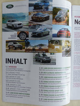 Lade das Bild in den Galerie-Viewer, Jaguar F-Pace XE XF &amp; Land Rover Discovery Range Rover Evoque - Sonderdruck 2016
