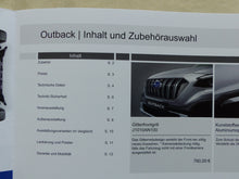 Lade das Bild in den Galerie-Viewer, Subaru Outback MJ 2021 - Prospekt Brochure + Preisliste 03.2021
