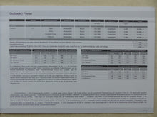 Lade das Bild in den Galerie-Viewer, Subaru Outback MJ 2021 - Prospekt Brochure + Preisliste 03.2021
