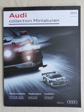 Lade das Bild in den Galerie-Viewer, Audi collection Miniaturen 2015 - A1 RS4 R8 quattro - Prospekt Brochure 06.2014
