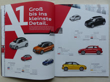 Lade das Bild in den Galerie-Viewer, Audi collection Miniaturen 2015 - A1 RS4 R8 quattro - Prospekt Brochure 06.2014
