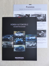Lade das Bild in den Galerie-Viewer, Honda Programm 2021 - Jazz Civic Type HR-V e - Prospekt + Preisliste 09.2020
