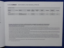 Lade das Bild in den Galerie-Viewer, Ford S-Max - Preisliste MJ 2021 - Prospekt Brochure 01.2021
