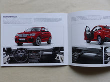 Lade das Bild in den Galerie-Viewer, BMW X4 Typ F26 MJ 2014 - Prospekt Brochure 01.2014
