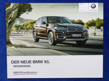 Lade das Bild in den Galerie-Viewer, BMW X5 Typ F15 MJ 2014 - Preview Prospekt Brochure 02.2013
