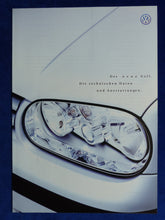 Lade das Bild in den Galerie-Viewer, VW Golf GTI - Daten &amp; Ausstattungen MJ 1998 - Prospekt Brochure 08.1997
