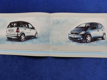 Lade das Bild in den Galerie-Viewer, Mercedes-Benz A-Klasse W168 Sondermodell Fun - Prospekt Brochure 03.2000
