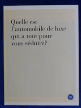 Lade das Bild in den Galerie-Viewer, Cadillac Seville SLS STS - Prospekt Brochure 1999 Europa französisch
