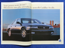 Lade das Bild in den Galerie-Viewer, Cadillac Seville SLS STS - Prospekt Brochure 1999 Europa französisch

