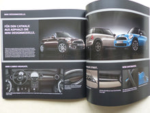 Lade das Bild in den Galerie-Viewer, Mini 3-Türer Cabrio Clubman JCW Designmodelle MJ 2013 - Prospekt Brochure 7.2012
