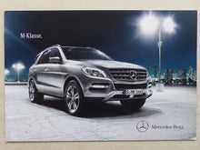 Lade das Bild in den Galerie-Viewer, Mercedes M-Klasse ML 350 W166 MJ 2012 - Prospekt Brochure 06.2011
