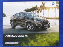 Lade das Bild in den Galerie-Viewer, BMW X6 Typ F16 MJ 2015 - Preview Prospekt Brochure 02.2014
