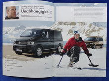 Lade das Bild in den Galerie-Viewer, VW Einstiegshilfen Fahrhilfen für Multivan &amp; Caddy - Prospekt Brochure 05.2014
