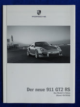 Lade das Bild in den Galerie-Viewer, Porsche 911 GT2 RS Typ 997 MJ 2010 - Hardcover Prospekt + Preisliste 05.2010
