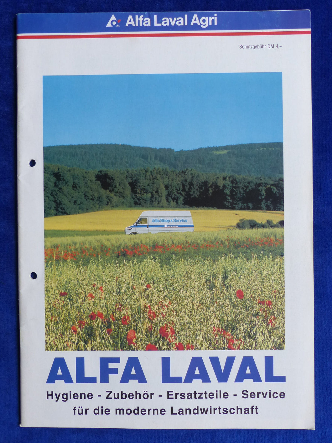 Alfa Laval Agri Landwirtschaft Hygiene Zubehör - Prospekt Brochure 80er