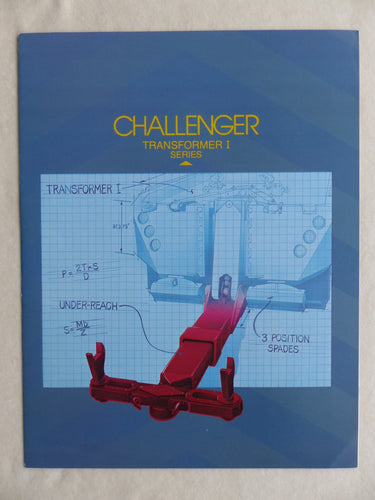 Challenger Wrecker Transformer I Series Truck tow bar - US-Prospekt Brochure USA - car-brochure