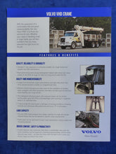 Lade das Bild in den Galerie-Viewer, Volvo VHD Crane - US-Prospekt Brochure 2000 USA - car-brochure
