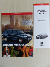 Lade das Bild in den Galerie-Viewer, Suzuki Grand Vitara XL-7 MJ 2002 - Prospekt Brochure + Preisliste 10.2001 - car-brochure
