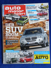 Lade das Bild in den Galerie-Viewer, Auto Motor Sport Heft 6/2012 - BMW 335i Mercedes C 350 VW Passat Ford Kia Tesla
