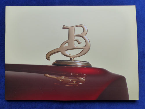 Bufori MK3 La Joya - Pressemappe CD-Rom press-kit 2003 -- Rarität aus Malaysia - car-brochure