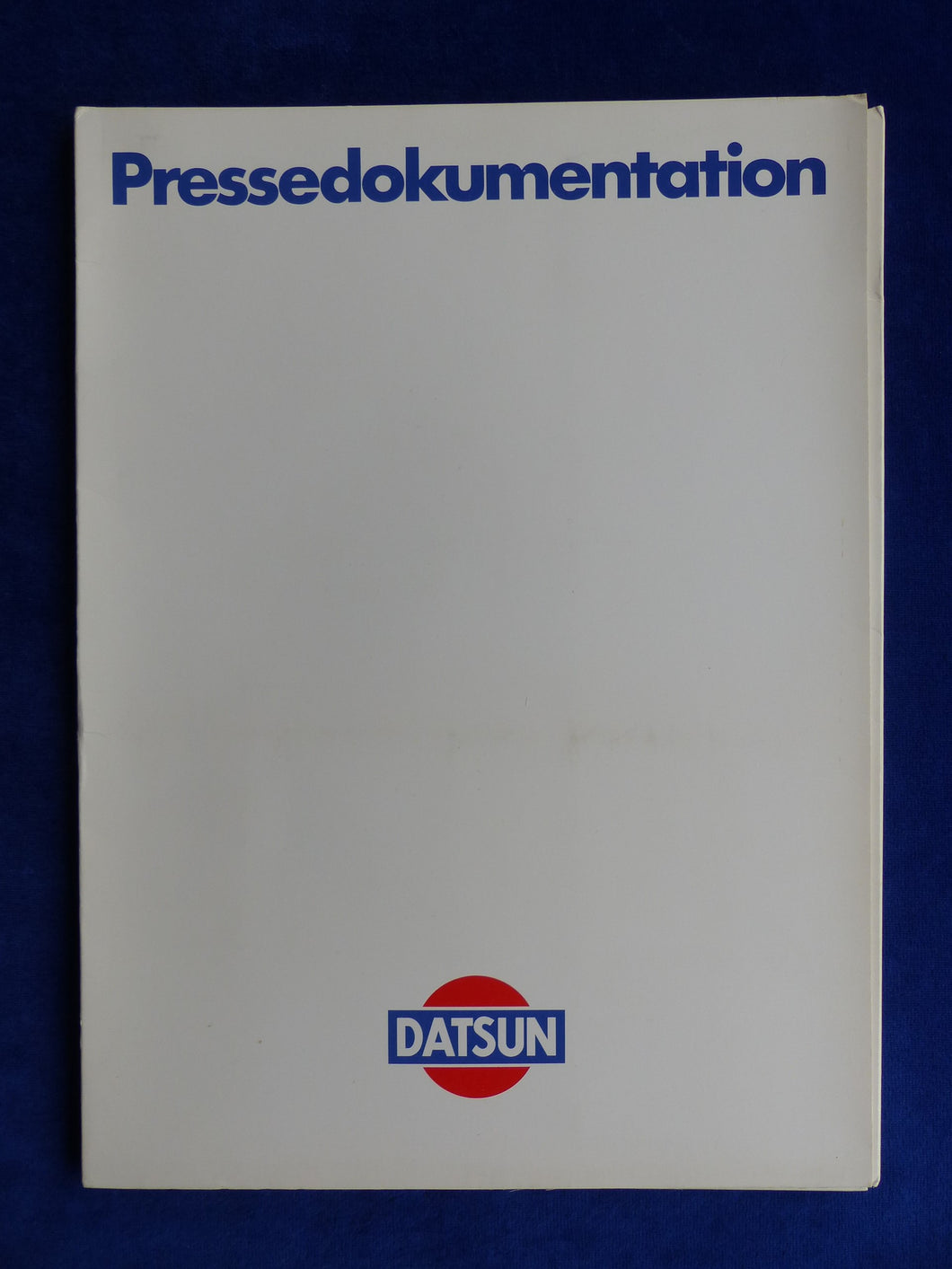 Datsun Nissan Micra Prairie - Pressemappe Fotos press-kit Autosalon Genf 03.1983 - car-brochure