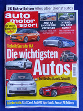 Lade das Bild in den Galerie-Viewer, Auto Motor Sport Heft 20/2019 - IAA Ferrari F8 Tributo Nissan Leaf VW Tiguan BMW
