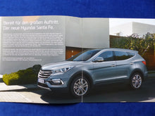 Lade das Bild in den Galerie-Viewer, Hyundai Santa Fe MJ 2017 - Prospekt Brochure + Preisliste 01.2017
