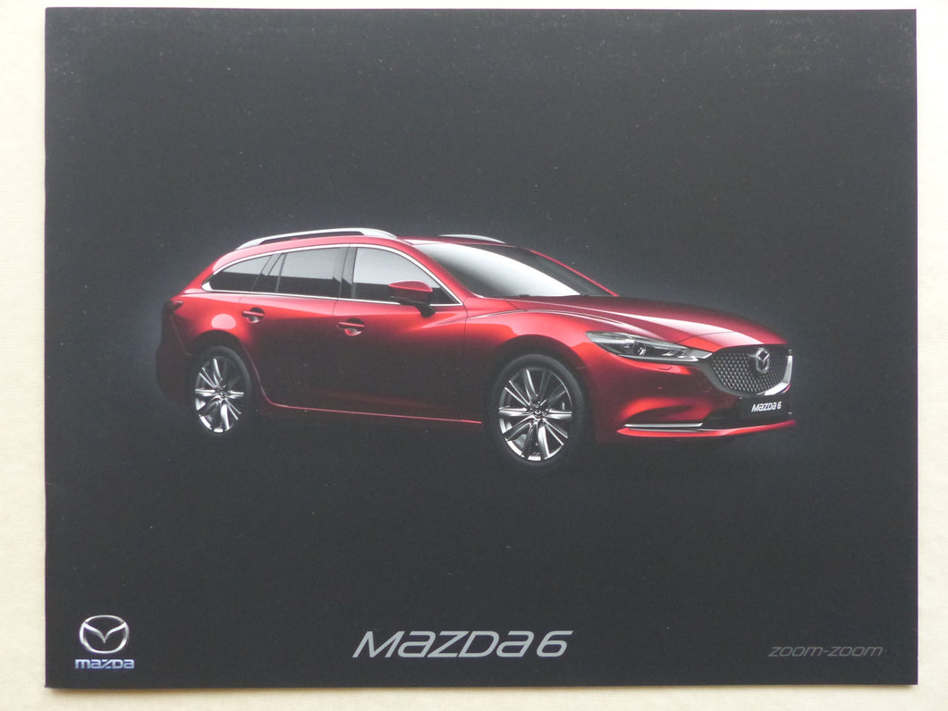 Mazda 6 MJ 2019 - Prospekt Preisliste Brochure 05.2018