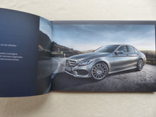 Lade das Bild in den Galerie-Viewer, Mercedes-Benz C-Klasse Limousine W205 - Preview Prospekt Brochure 2014
