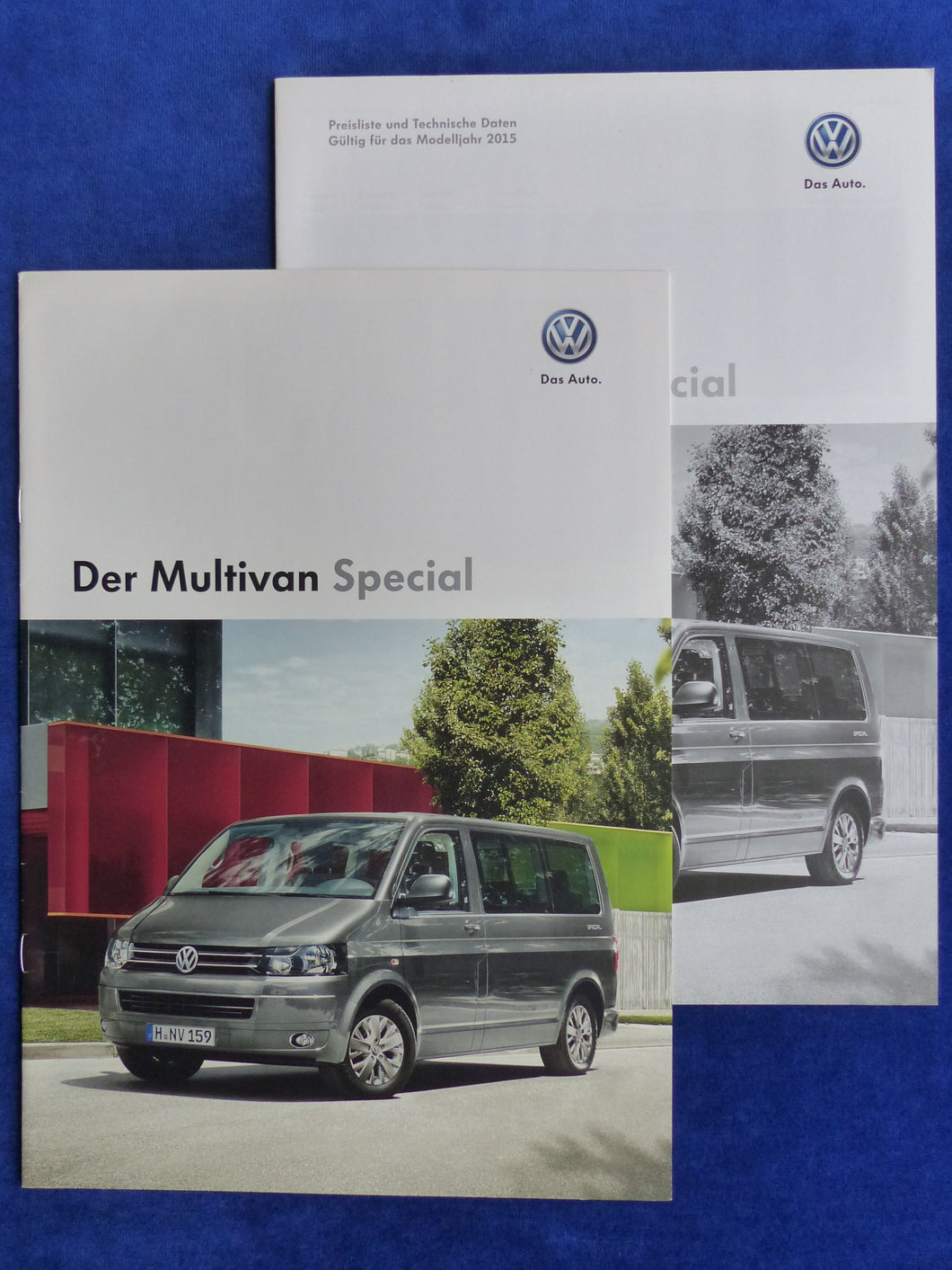 VW Bus T5 Multivan Special MJ 2015 - Prospekt Brochure + Preisliste 05.2014