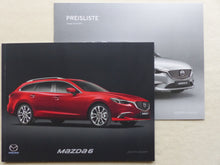 Lade das Bild in den Galerie-Viewer, Mazda 6 Limousine Kombi MJ 2018 - Prospekt Brochure + Preisliste 08.2017
