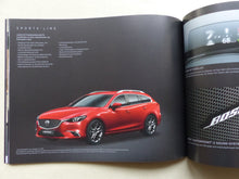 Lade das Bild in den Galerie-Viewer, Mazda 6 Limousine Kombi MJ 2018 - Prospekt Brochure + Preisliste 08.2017
