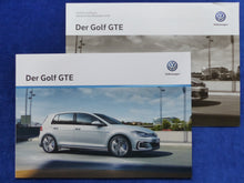 Lade das Bild in den Galerie-Viewer, VW Golf GTE Plug-In-Hybrid MJ 2018 - Prospekt Brochure + Preisliste 11.2017
