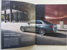 Lade das Bild in den Galerie-Viewer, Mercedes E-Klasse Limousine W213 MJ 2016 - Preview Prospekt Brochure 12.2015
