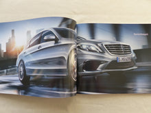 Lade das Bild in den Galerie-Viewer, Mercedes-Benz S-Klasse S 500 AMG S63 W222 MJ 2014 - Prospekt Brochure 07.2013
