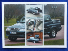 Lade das Bild in den Galerie-Viewer, SsangYong Musso Sports 2.9 Pick-up - Prospekt Brochure 2001
