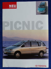 Lade das Bild in den Galerie-Viewer, Toyota Picnic MJ 1997 - Preview Prospekt Brochure 08.1996
