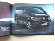 Lade das Bild in den Galerie-Viewer, VW Bus T6 Multivan Business MJ 2016 - Prospekt Brochure + Preisliste 11.2015
