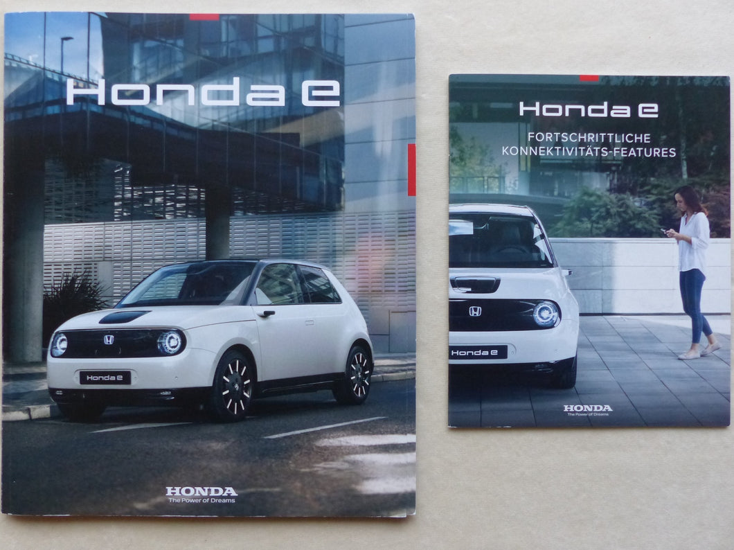 Honda e MJ 2021 Elektroauto E-Motor - Prospekt Brochure + Preisliste 09.2020