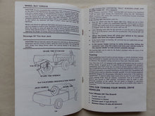 Lade das Bild in den Galerie-Viewer, Chevrolet LUV series 10 - US-Betriebsanleitung Driver&#39;s Manual 1979 USA
