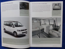 Lade das Bild in den Galerie-Viewer, VW Bus T5 California Edition MJ 2013 - Prospekt Brochure + Preisliste 01.2013

