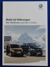 Lade das Bild in den Galerie-Viewer, VW Einstiegshilfen Fahrhilfen Multivan Caddy MJ 2012 - Prospekt Brochure 08.2011
