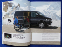 Lade das Bild in den Galerie-Viewer, VW Einstiegshilfen Fahrhilfen Multivan Caddy MJ 2012 - Prospekt Brochure 08.2011
