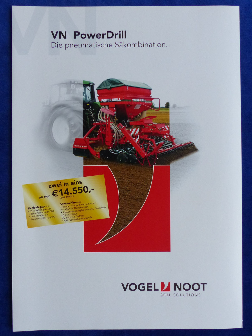 Vogel & Noot VN PowerDrill MS 300 Säkombination - Prospekt 2004 Österreich