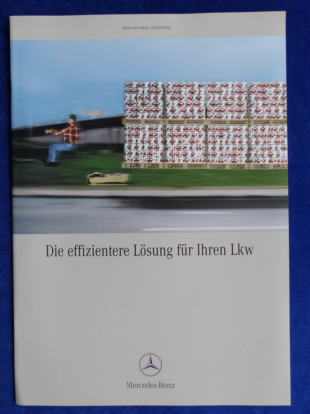 Mercedes CharterWay LKW Nutzfahrzeug Service-Leasing - Prospekt Brochure 06.2000