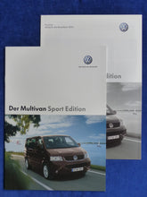 Lade das Bild in den Galerie-Viewer, VW Bus Multivan Sport Edition MJ 2006 - Prospekt Brochure + Preisliste 09.2005
