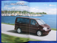 Lade das Bild in den Galerie-Viewer, VW Bus Multivan Sport Edition MJ 2006 - Prospekt Brochure + Preisliste 09.2005
