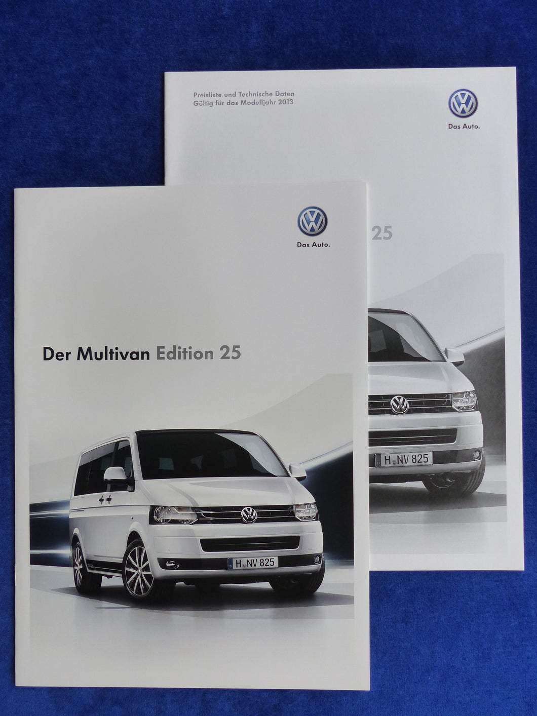 VW Bus T5 Multivan Edition 25 MJ 2013 - Prospekt Brochure + Preisliste 06.2012