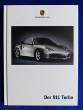Lade das Bild in den Galerie-Viewer, Porsche 911 Turbo Typ 996 MJ 2002 - Hardcover Prospekt Brochure 07.2001
